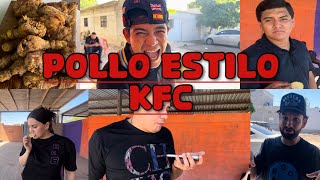 RECETA DE POLLO ESTILO KFC CON PAUL MAYVE Y LA CLICA DE LA PALMALOS TOYSEL CHEF CALVILLO [upl. by Yendyc]