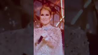 Celine Dion Performance l m Alive Elie Saab Fashion  2024 shortvideo [upl. by Kciderf]