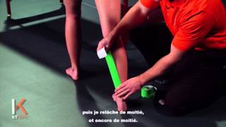 Douleur au mollet  KT TAPE France Calf Pain [upl. by Casaleggio]