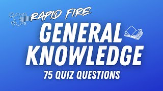 General Knowledge Quiz  Whats Your Level [upl. by Nehgam579]