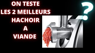 ON TESTE les 2 Meilleurs HACHOIR A VIANDE ÉLECTRIQUE 2023 comparatif avis et guide dachat Lidl Bo [upl. by Burny]