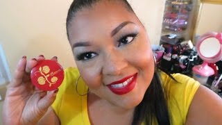 Review amp Swatch Besame Cosmetics Vanilla Setting Powder [upl. by Neenej588]