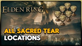 Elden Ring All Flask Upgrades Locations Sacred Tear [upl. by Iahc]