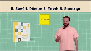 8 Sınıf 1 Dönem 1 Yazılı 8 Senaryo Açık Uçlu Sorular  Kare Yayınları [upl. by Origra507]