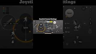 Pubg Joystick Trick Fast Movement Settings 🤔 Pubg Joystick Settings shorts viralvideo pubg bgmi [upl. by Heriberto]