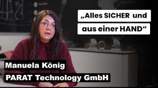 Manuela König von PARAT TECHNOLOGY über Korbinian Faltner [upl. by Vaughn]