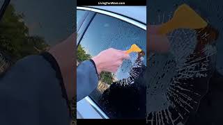 Creative Car Window Decals  Shattered Glass Series [upl. by Sneve242]