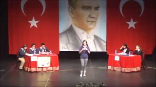 Şenesenevler Lisesi Münazara Yarışması Finali Aralık 2012 [upl. by Welsh]