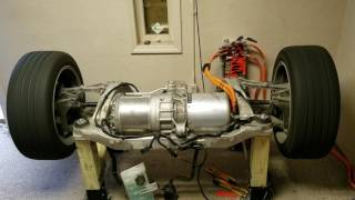 Tesla Motor Test Bench  QASale Prep Custom control package [upl. by Arte]