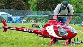 AMAZING BIG RC EXEC90 ROTORWAY SCALE MODEL ELECTRIC HELICOPTER FLIGHT DEMONSTRATION [upl. by Richelle766]