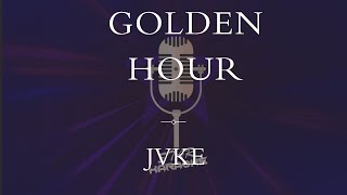 Jvke  Golden hour Karaoke [upl. by Laira]