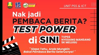 Program Pembaca Berita TVPSS Nyegang Mansang SK Melugu [upl. by Riamu]