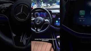 The 2024 MercedesBenz E300s copilot screen upgrade to mercedesupgrade mercedesfamily [upl. by Blinny344]