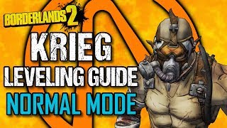 Krieg Leveling Guide  Level 1 to OP10  Part 1 Normal Mode  Borderlands 2 [upl. by Way364]