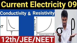 🔴 Resistivity and conductivity  resistivity  conductivity  resistivity class 12 [upl. by Aicat]