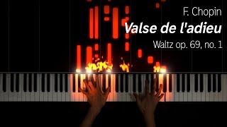 Chopin  Valse de ladieu op 69 no 1 [upl. by Urissa448]