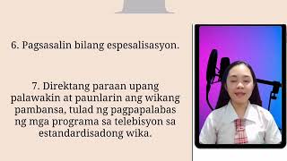 PAGSASALIN SA MASS MEDIA Subtitling at Dubbing Pangkat 6 [upl. by Shuma]