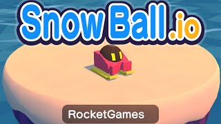 Snowballio  Unblocked Game Walkthrough and Tutorial  RocketGamesio [upl. by Sateia]