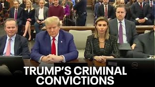 Trump’s election victory and his criminal convictions  KTVU [upl. by Aiuqes]