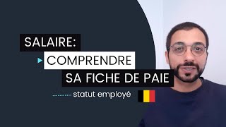 Salaire Comprendre son salaire  sa fiche de paie Belgique [upl. by Bodkin]