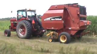 Finishing Second Cut Hay [upl. by Neral]