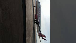 Air India ndia Flight✈️youtubeshorts airplane airindia aircraft airport takeoff landing [upl. by Siouxie]