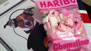 HARIBO Chamallows Hearts  Produit Belge [upl. by Yllaw786]