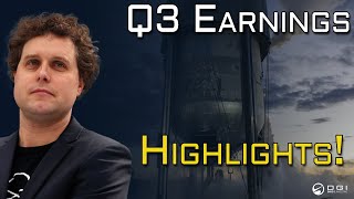 Rocket Lab Q3 Earnings Highlights [upl. by Bandeen]