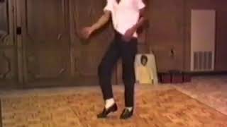 Michael Jackson Footage practicing Billie Jean dance moves  1984 [upl. by Mcilroy]