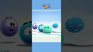 Wonderballs Paint Throwing 🎨 Funny Cartoons For Kids wonderballs cartoon [upl. by Nowed]