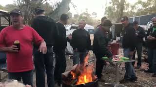 2016 Australian Broadford Bike Bonanza The Boys Campsite [upl. by Gui]