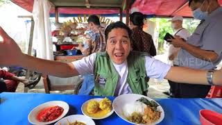 Malvino Fajaro Kulineran di Warung Makan Barangin  MAKAN RECEH 220122 [upl. by Ahsiyk]