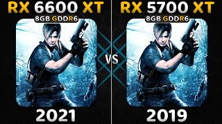 RX 6600 XT vs RX 5700 XT  1080P amp 1440P  14 Games Tested [upl. by Hurd]