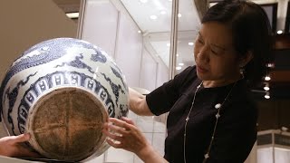 The Priceless Ming Jar Used as an Umbrella Stand  Christies [upl. by Bernadene510]