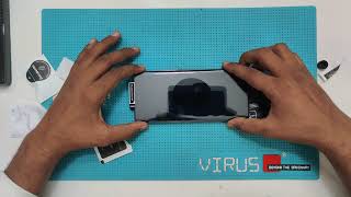 Vivo v40e uv glass installation in best curve glass 2024 [upl. by Freedman768]