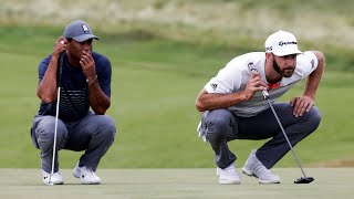 Tiger Woods vs Dustin Johnson Match  First Round US Open 2020 [upl. by Larisa263]