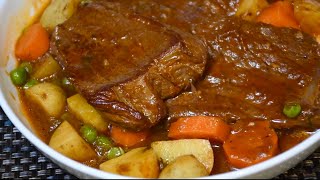 Cómo Hacer Una Carne de Res en Estofado Suavecita y Deliciosa y que Hacer para que Quede Jugosa [upl. by Cynar]