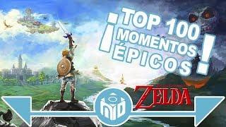 100 MOMENTOS ÉPICOS de The Legend of Zelda  TRAILER [upl. by Aimerej]