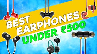 Top 5 Best Wired Earphones Under 500 in 2023 ⚡ Best Earphones Under 500 rs ⚡ Dec 2023 [upl. by Oitaroh43]