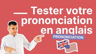 Testez Votre Prononciation en Anglais Niveau Intermédiaire  Correction Immédiate [upl. by Ladin825]