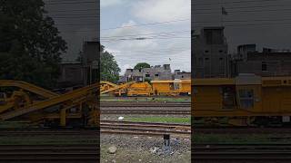 Plasser Track Maintenance Ballast Cleaning Machine in Akola SCR [upl. by Lyn]