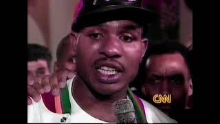 Boxing Tyson vs Ruddock Postfight 1991 part 1 [upl. by Eniluj]