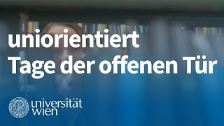 Tage der offenen Tür der Universität Wien  uniorientiert [upl. by Druci]