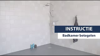 EUROCOL  INSTRUCTIE  Een badkamer betegelen [upl. by Nennek]