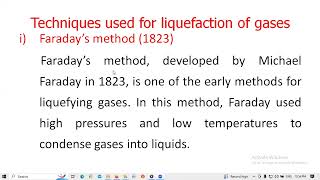 Liquefaction of GasesCHEM101MSc Chemistry entrance [upl. by Artep]