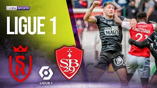 Reims vs Brest  LIGUE 1 HIGHLIGHTS  02202022  beIN SPORTS USA [upl. by Etnaled]