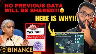 🚨 99 Don’t Know This about Binance FIU Registration  Binance Old Data Shared [upl. by Socrates]