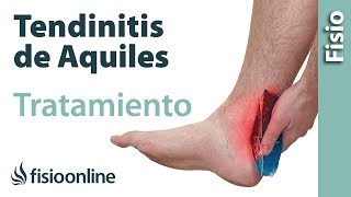 ¿Cómo tratar la Tendinitis de Aquiles Ejercicios y consejos de un fisioterapeuta [upl. by Ymrej117]