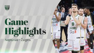 Neptūnas  Žalgiris  Game Highlights  20241110 [upl. by Kiraa]