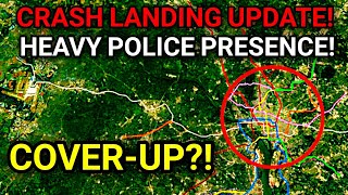 Crash Landing In Washington DC Update Heavy Police Presence [upl. by Azmuh238]